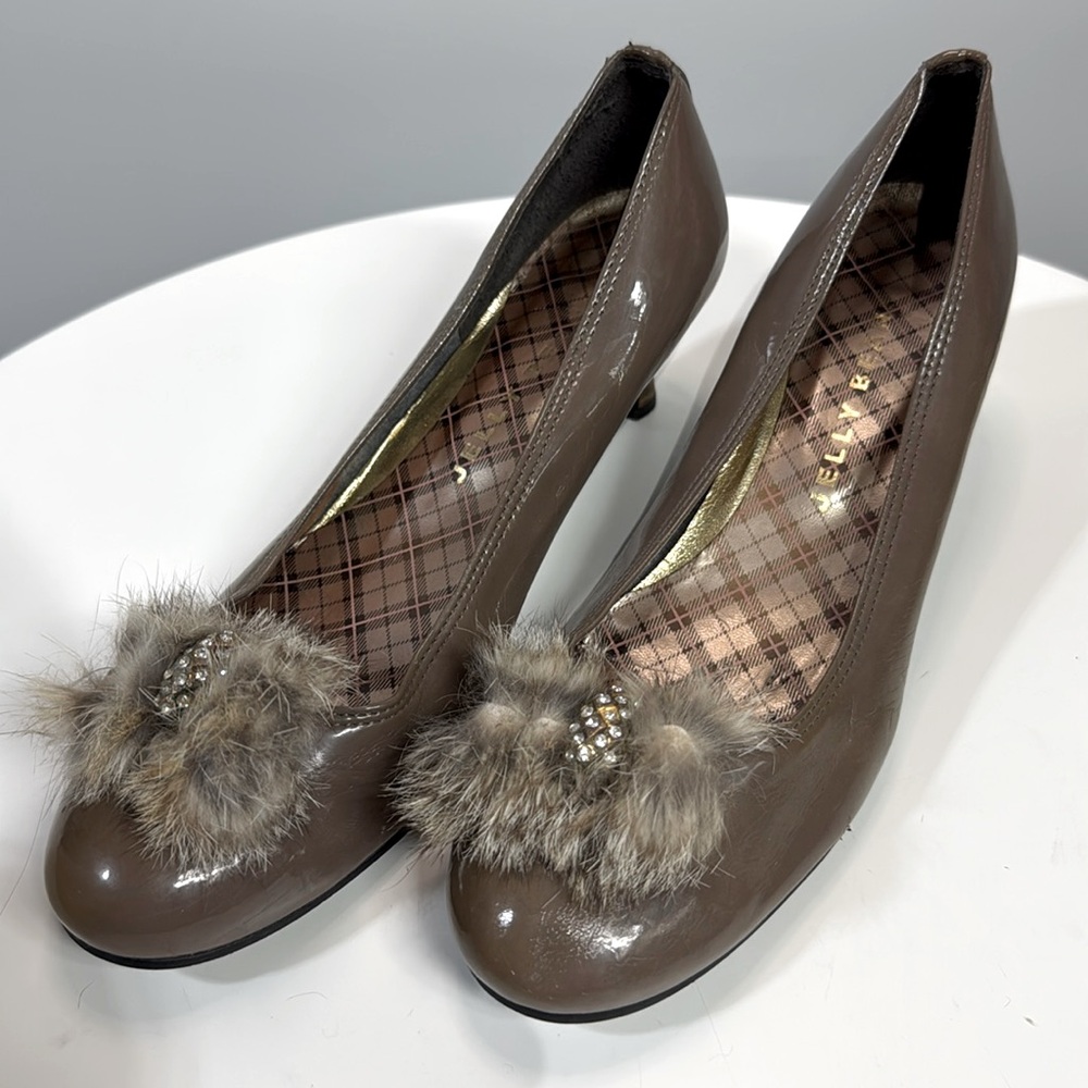 Jelly Bean Pumps… Pre❤️’d, Gloss Tuape, Ladies 24.5 Japan/8.5 US. Good condition